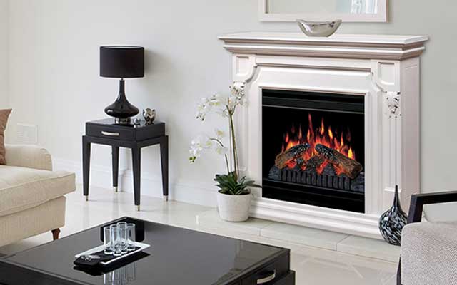 Dimplex Electric Fireplaces mobile hero