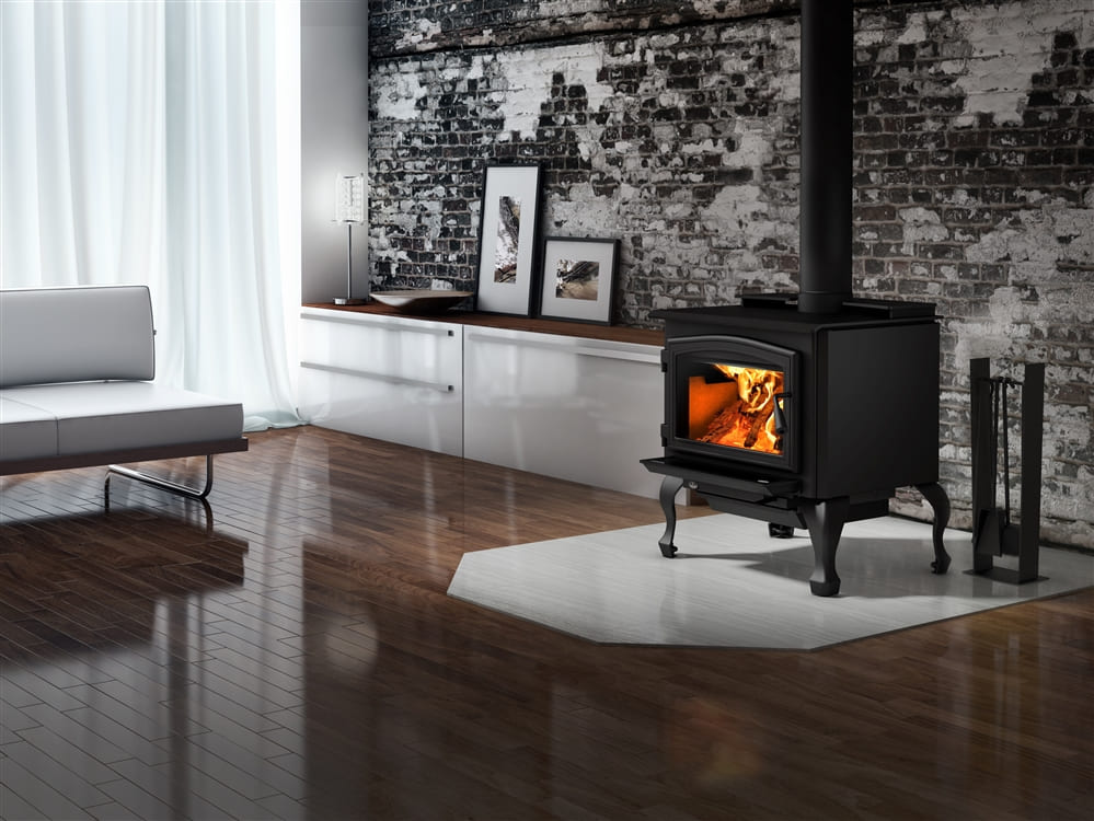 Osburn 2000 Wood Stove on Legs OB02015