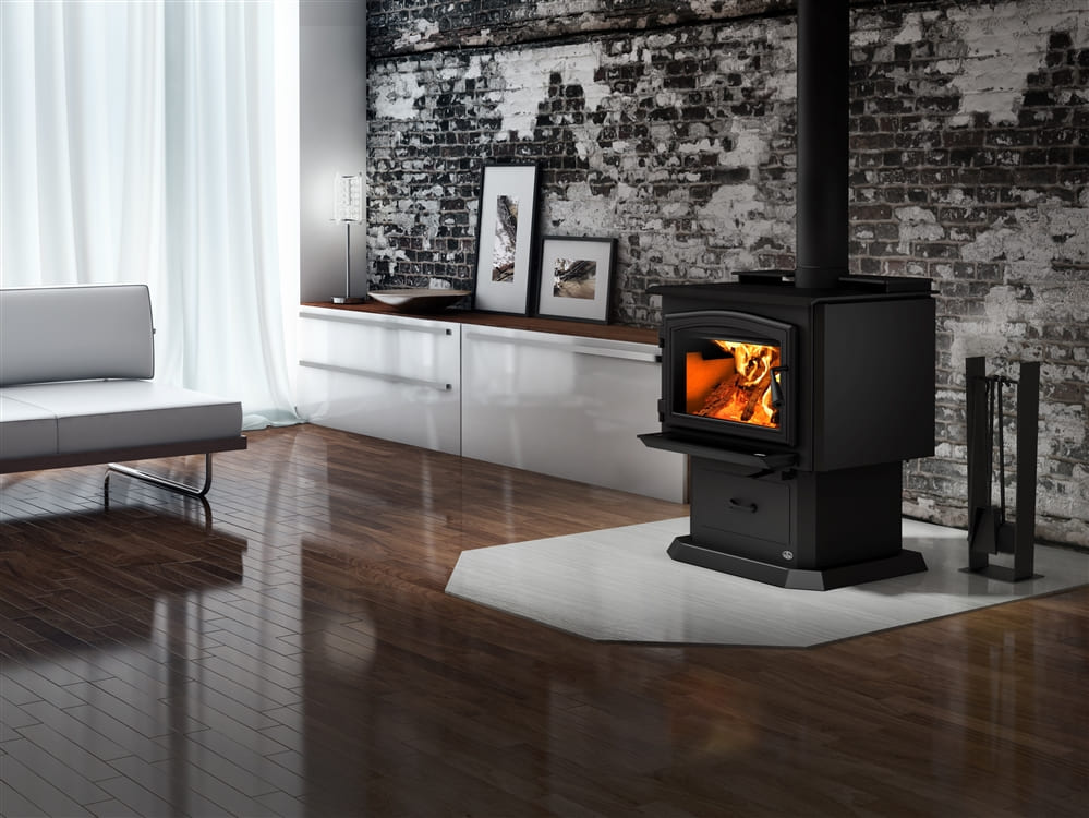 Osburn 2000 Wood Stove with Pedestal OB02015